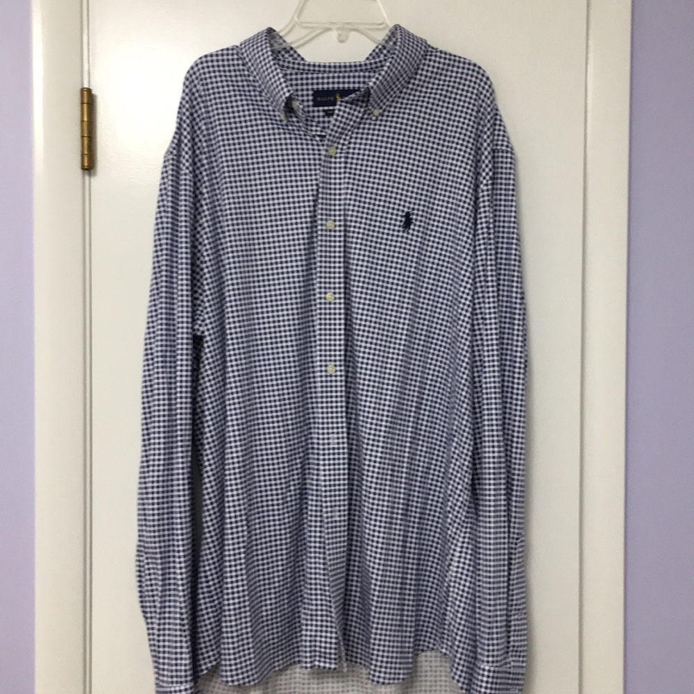 Ralph Lauren Men’s Checkered Button Down Shirt